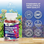 Nature's Nutrition Magnesium Citrate Gummies - 60 Gummies - image 4