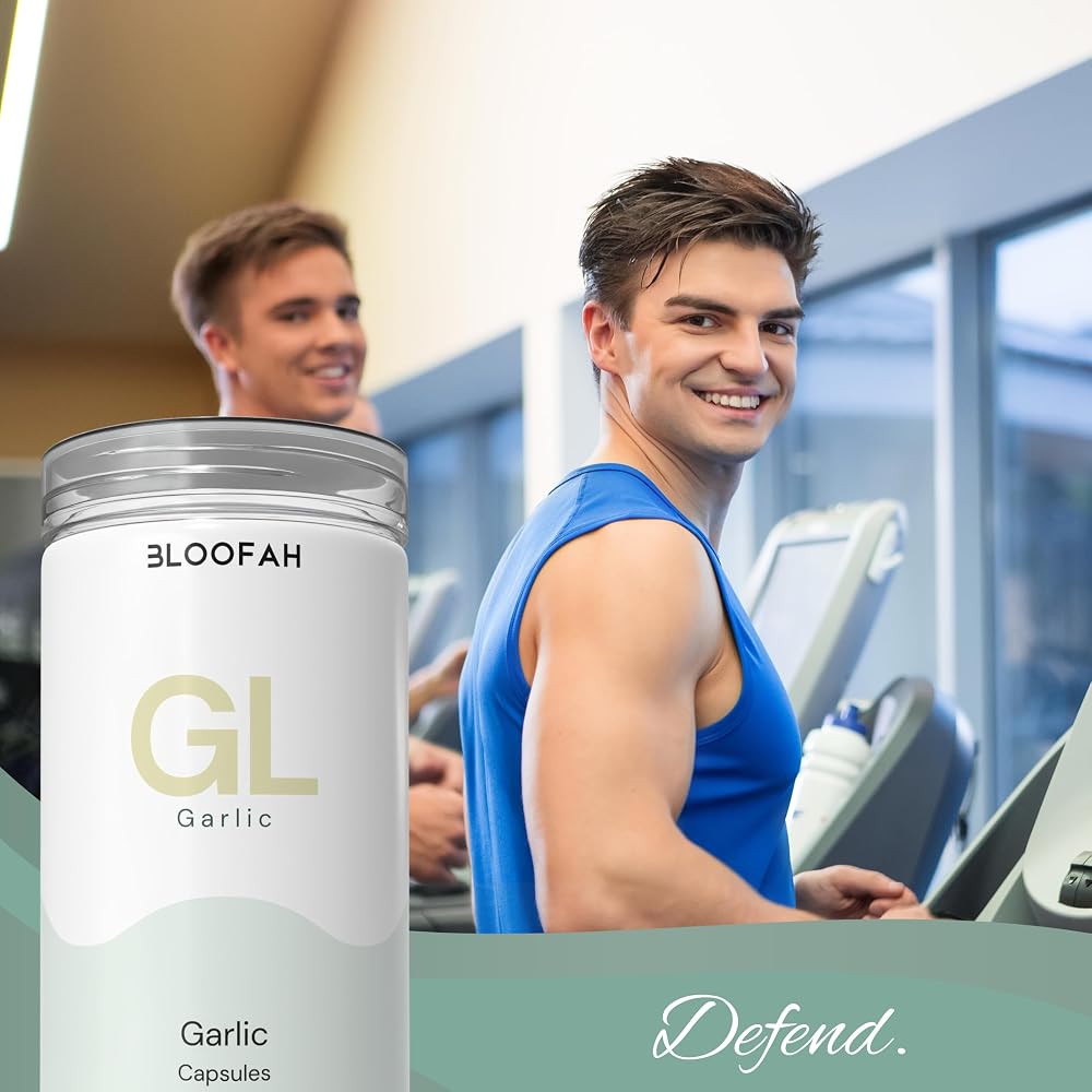 Bloofah Garlic Extract 500mg Capsules for Daily Wellness - 120 Capsules - image 8