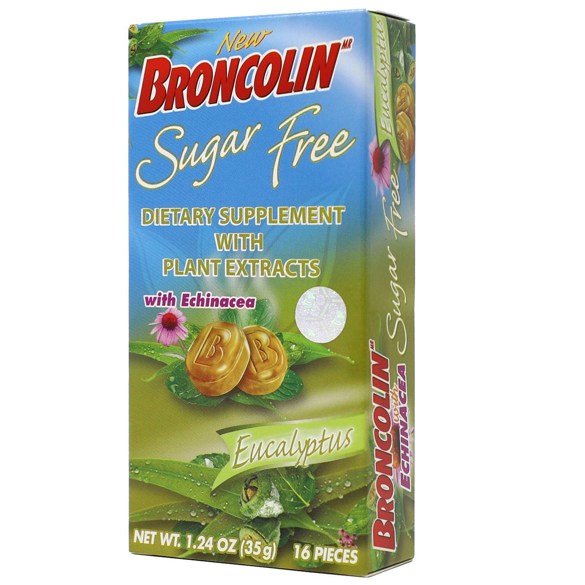 Broncolin Sugar Free Drops with Echinacea & Eucalyptus - 2 Pack - image 5