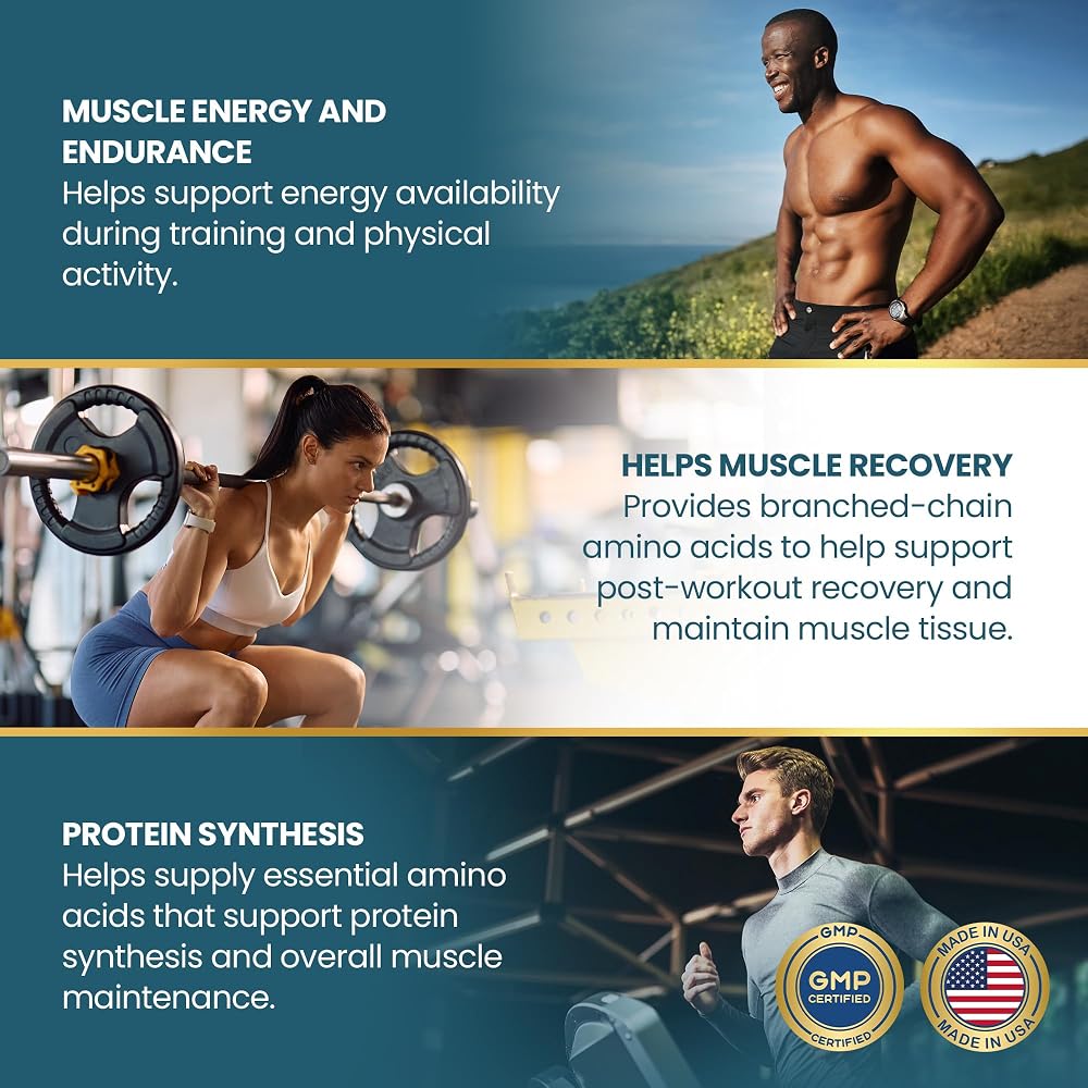 Vykee Nutrition BCAA Capsules 1,000 mg - 120 Count - image 3