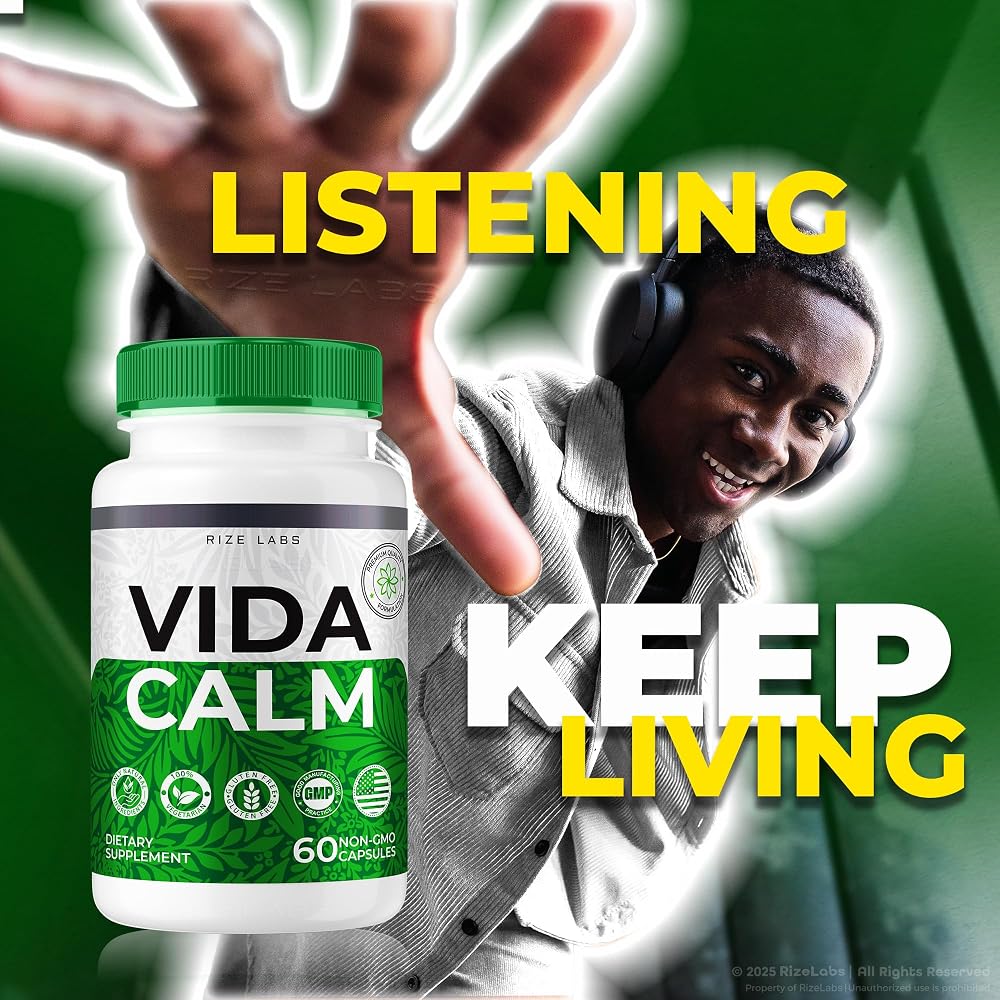 rize labs Vida Calm Advanced Formula Capsules for Stress - 180 Capsules - image 7