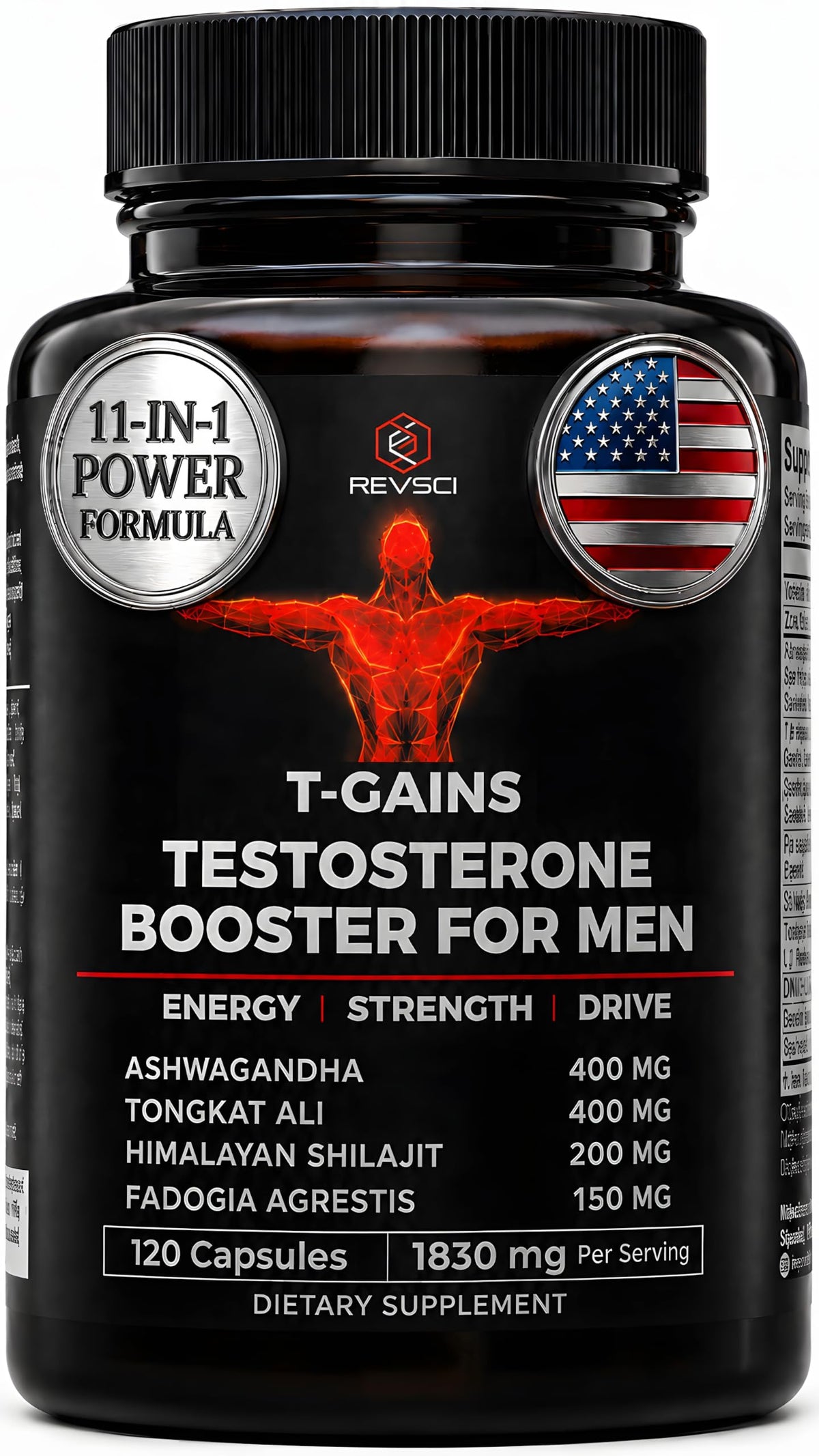 Revolution Science HGH Supplements for Men & Women - Regains Natural