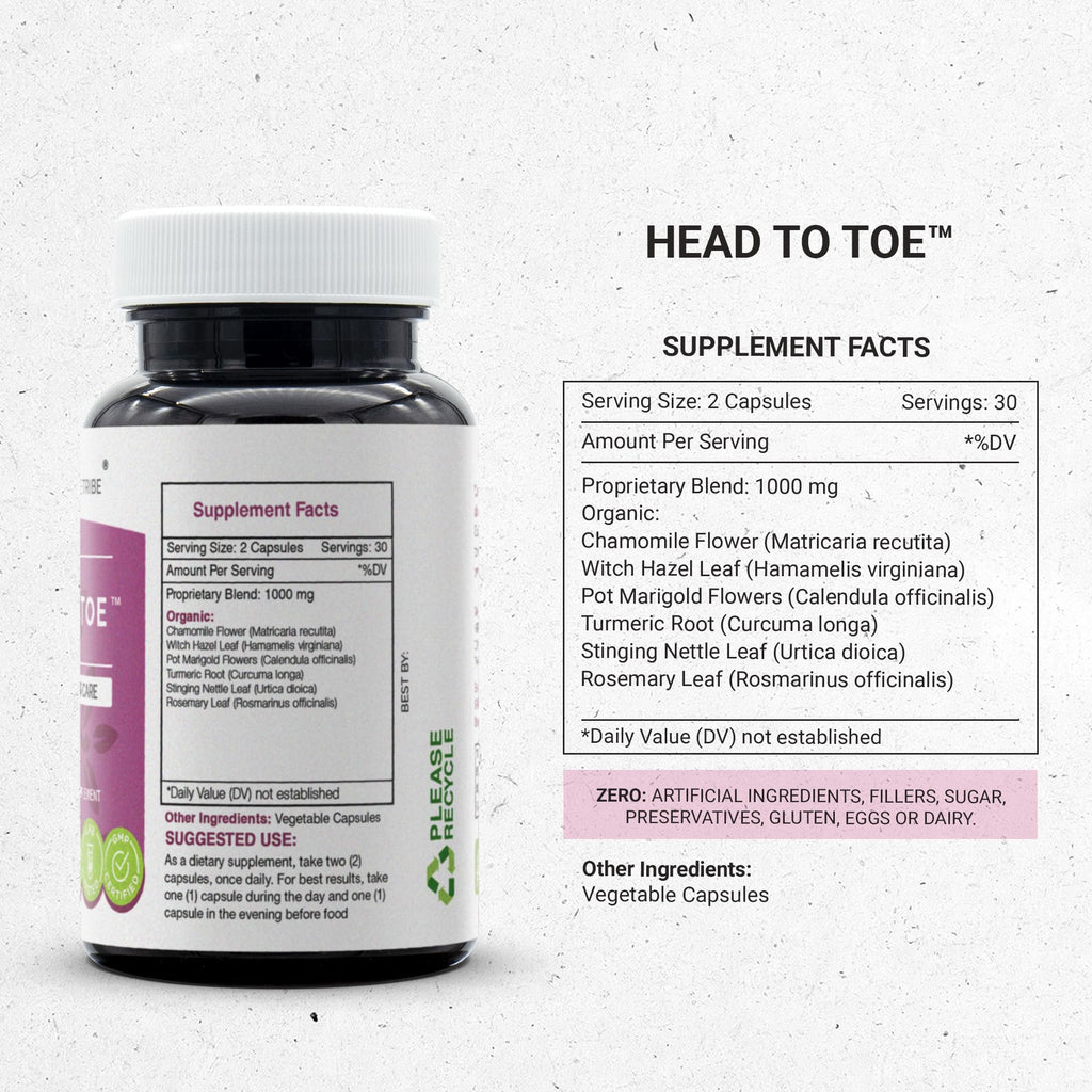 Secrets of the Tribe Head to Toe 60/120 Capsules