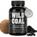 Wild Activated Charcoal Capsules from 100% Organic Coconut Shells