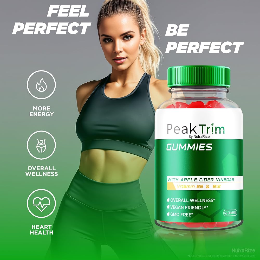 NutraRize Peak Trim Keto ACV Gummies - 180 Gummies - image 4