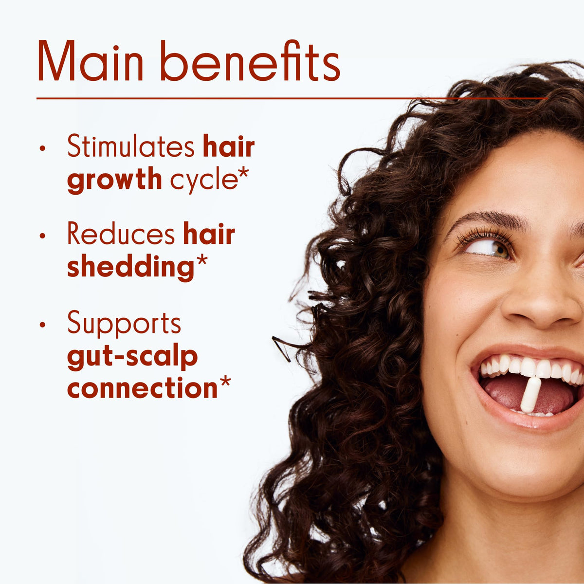 Love Wellness Healthy Hair Probiotics with Biotin - 30 Capsules - image 3