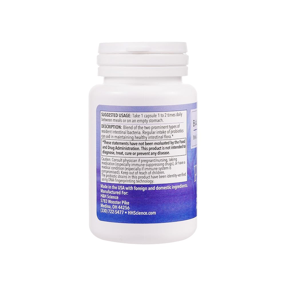 BALANCED SKIN Enhanced Probiotic 8 Billion CFU - 60 Vegetarian Capsules - image 9