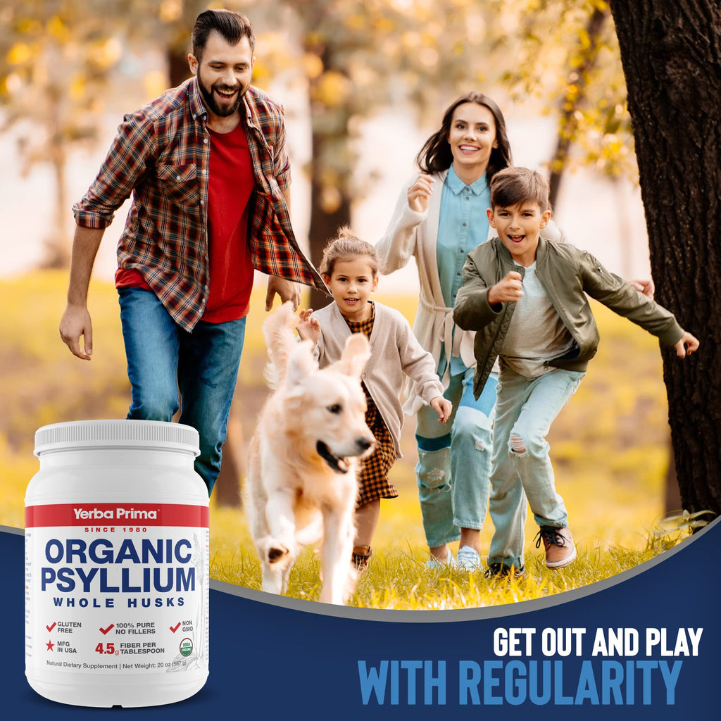Yerba Prima Organic Whole Psyllium Husks Fiber - 40 oz - image 3