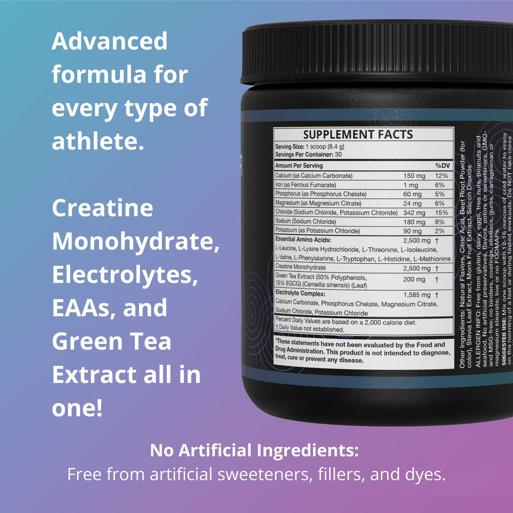 Fuel 4 Ever FAST Fasting Electrolyte Powder Watermelon - 30 Servings - image 2