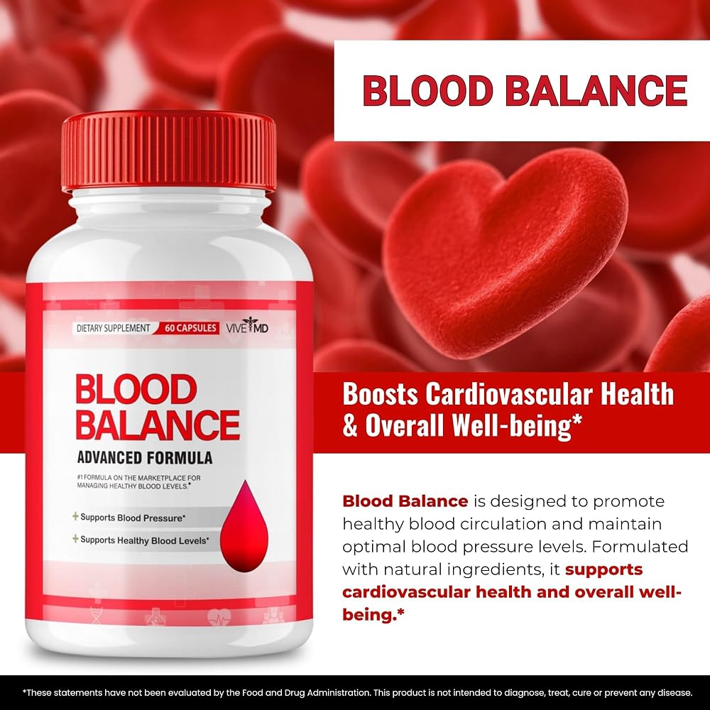 VIVE MD Blood Balance Supplement Extra Strength - 120 Count - image 4