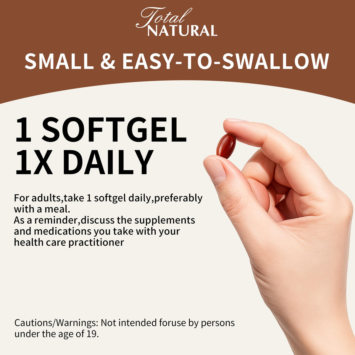 Beta-Carotene 10000iu 250s by Total Natural