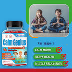 ROVita Calm Genius Magnesium Citrate Gummies for Kids - 60 Count - image 2