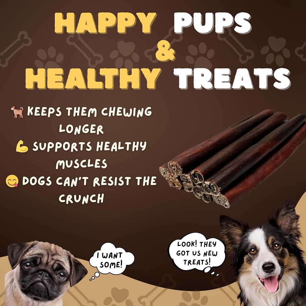 Woofley's 12 Inch Beef Collagen Sticks for Dogs - 8 Count - image 5