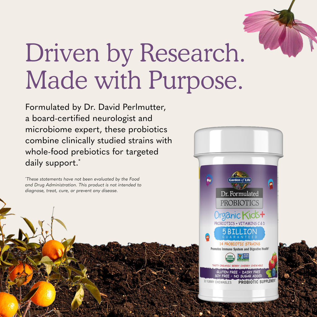 Garden of Life Dr. Formulated Kids+ Probiotics
