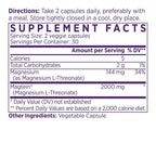 NAOMI Magtein Magnesium L-Threonate 2000mg Brain Support - 60 Capsules - image 2