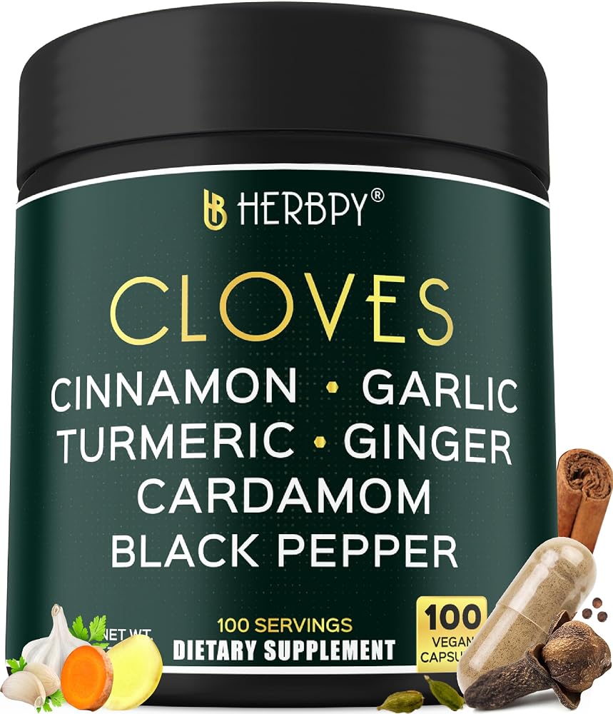 Herbpy 7in1 Clove Supplement 500mg - 100 Capsules