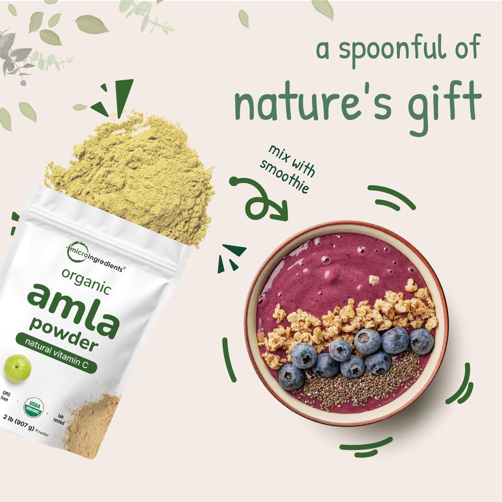 Micro Ingredients Organic Amla Powder - 32 oz - image 6