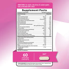 Nature's Truth Hair Skin and Nails with Biotin - 60 Caplets - image 2