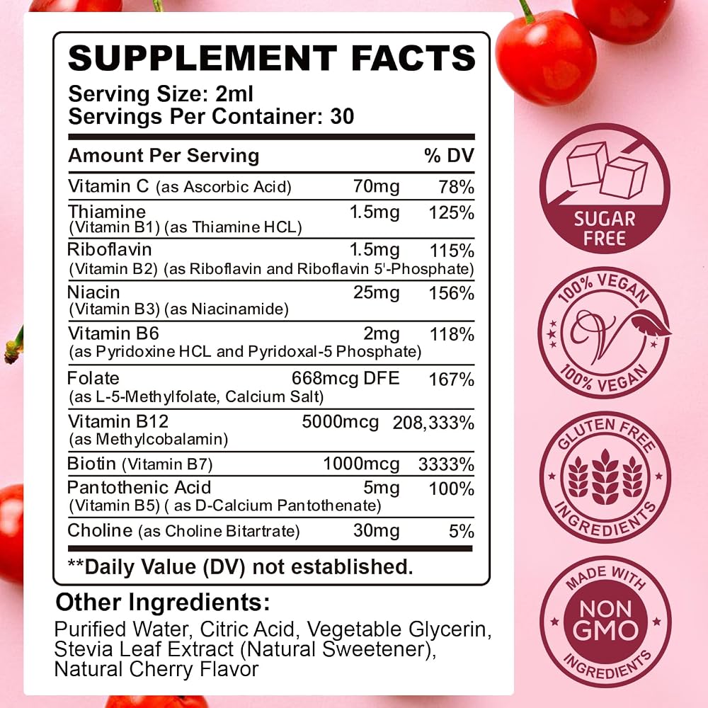 CFILIHTC Vitamin B Complex Liquid Drops