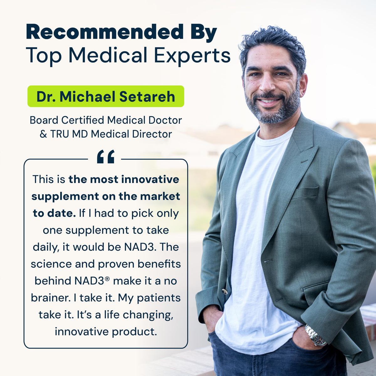 HPN NAD3 NAD+ Booster for Cellular Energy & Healthy Aging