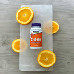 NOW Vitamin C-500 with Rose Hips - 100 Tablets - image 7