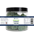 Zatural Hemp Vegan Gummies 20mg Hemp Seed Oil - 90 Gummies - image 2