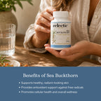 Eclectic Herb Sea Buckthorn Capsules 400 mg - 90 Capsules - image 4