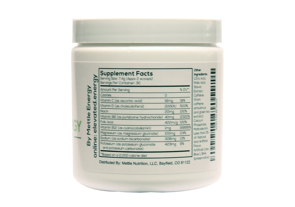 Mettle Energy Elevated Energy Drink Powder - 30 Servings - image 5