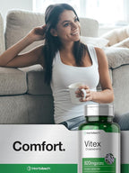Horbäach Vitex Berry Chasteberry Supplement for Women - 110 Capsules - image 7