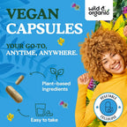 Wild & Organic Alcohol Detox Capsules - Liver & Kidney Support