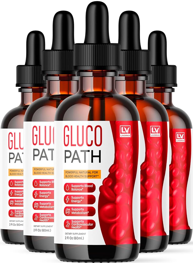 LIVORKA Glucopath Drops Liquid Supplement - 5 Pack