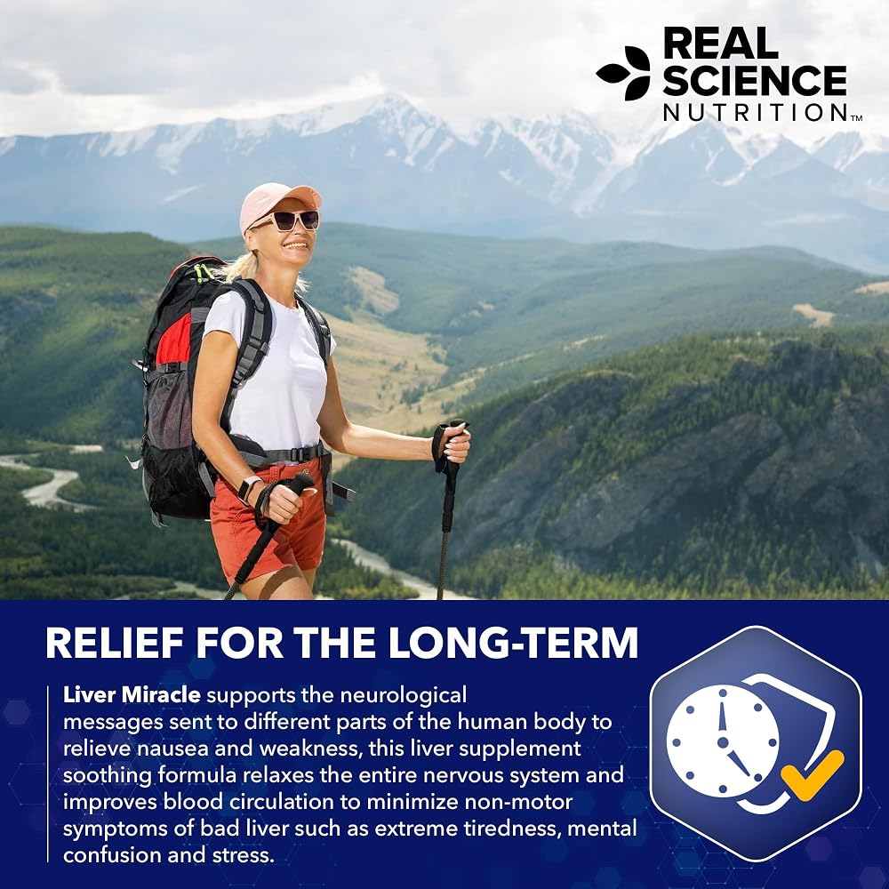 Real Science Nutrition Liver Miracle Liver Support - 60 Capsules - image 5