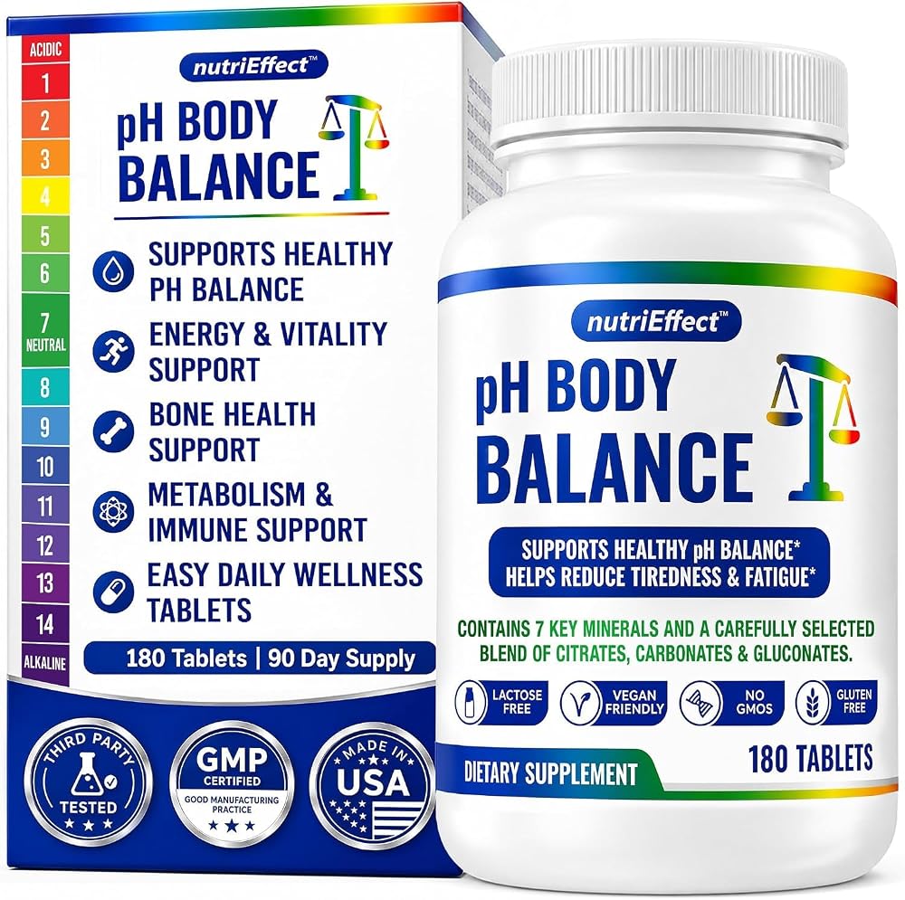 nutriEffect pH Balance Multi-Mineral Tablets - 180 Tablets