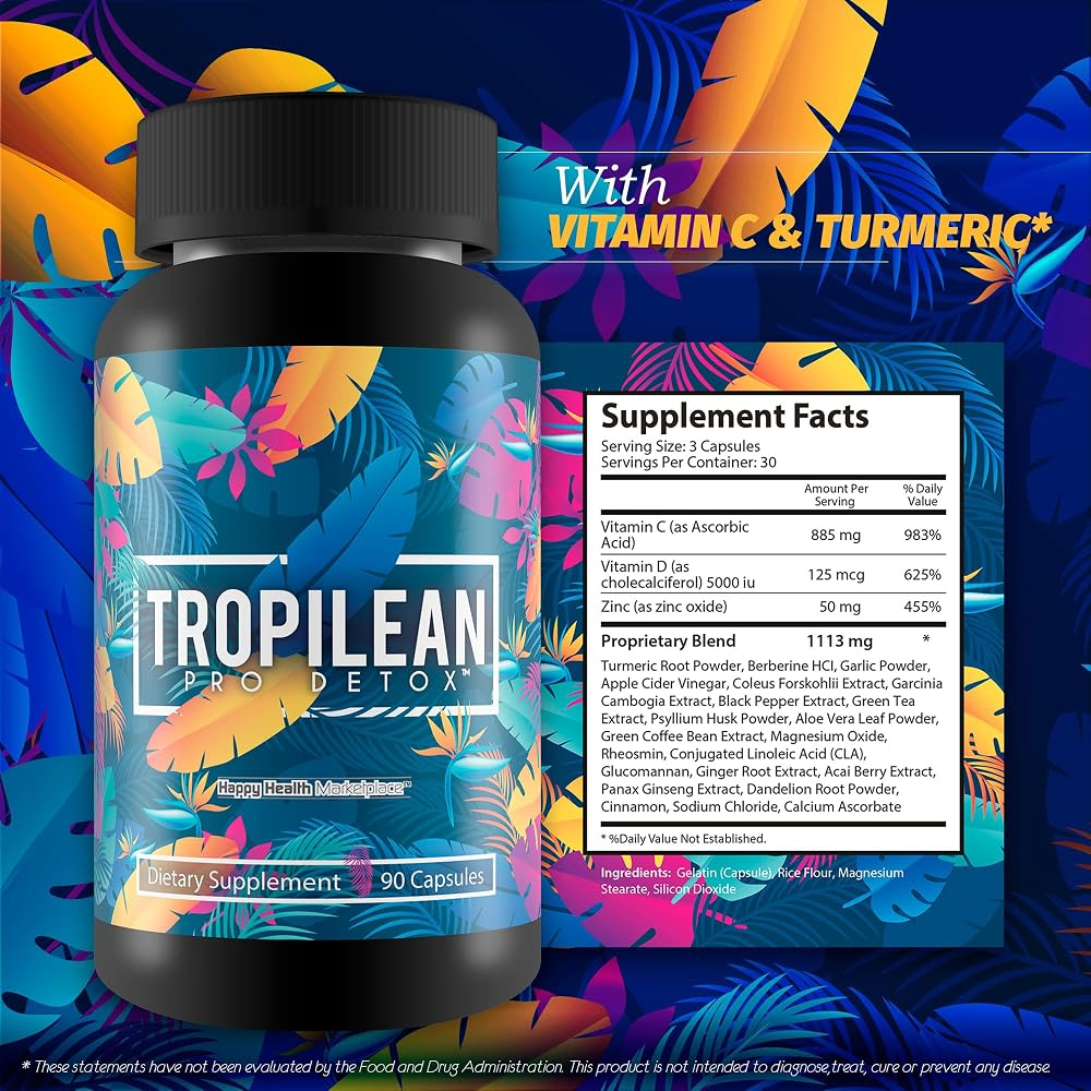 Happy Health Marketplace Tropilean Pro Detox Full Body Detox - 1 Count - image 6