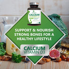 Nature's Nutrition Calcium 1200 mg with Vitamin D3 - Premium Bone