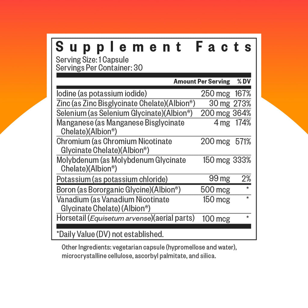 Seeking Health Trace Minerals Complex II - 30 Capsules - image 2