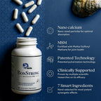 BonStrong Nano Calcium Supplement with MSM Bone Support - 120 Capsules - image 7