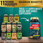 Tenmido Horny Goat Weed Extract with Ginseng & Herbs - 120 Capsules - image 2