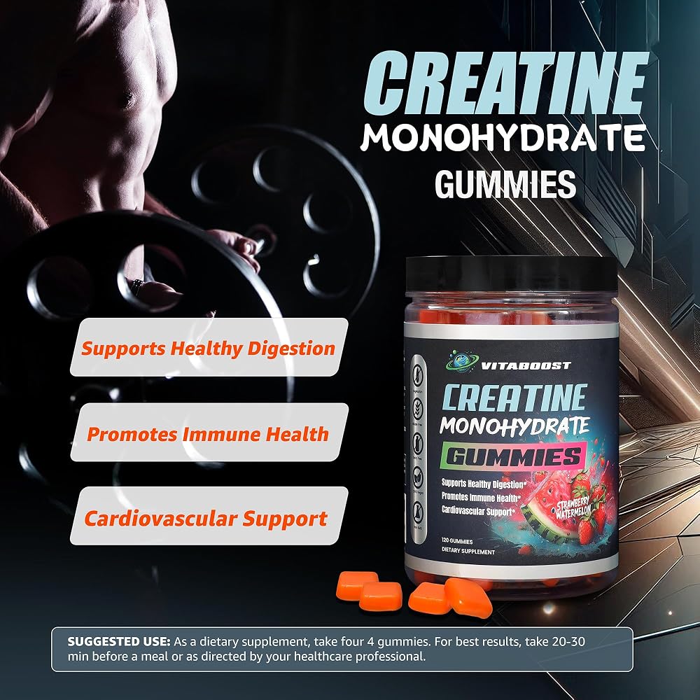 VitaBoost Creatine Monohydrate Gummies