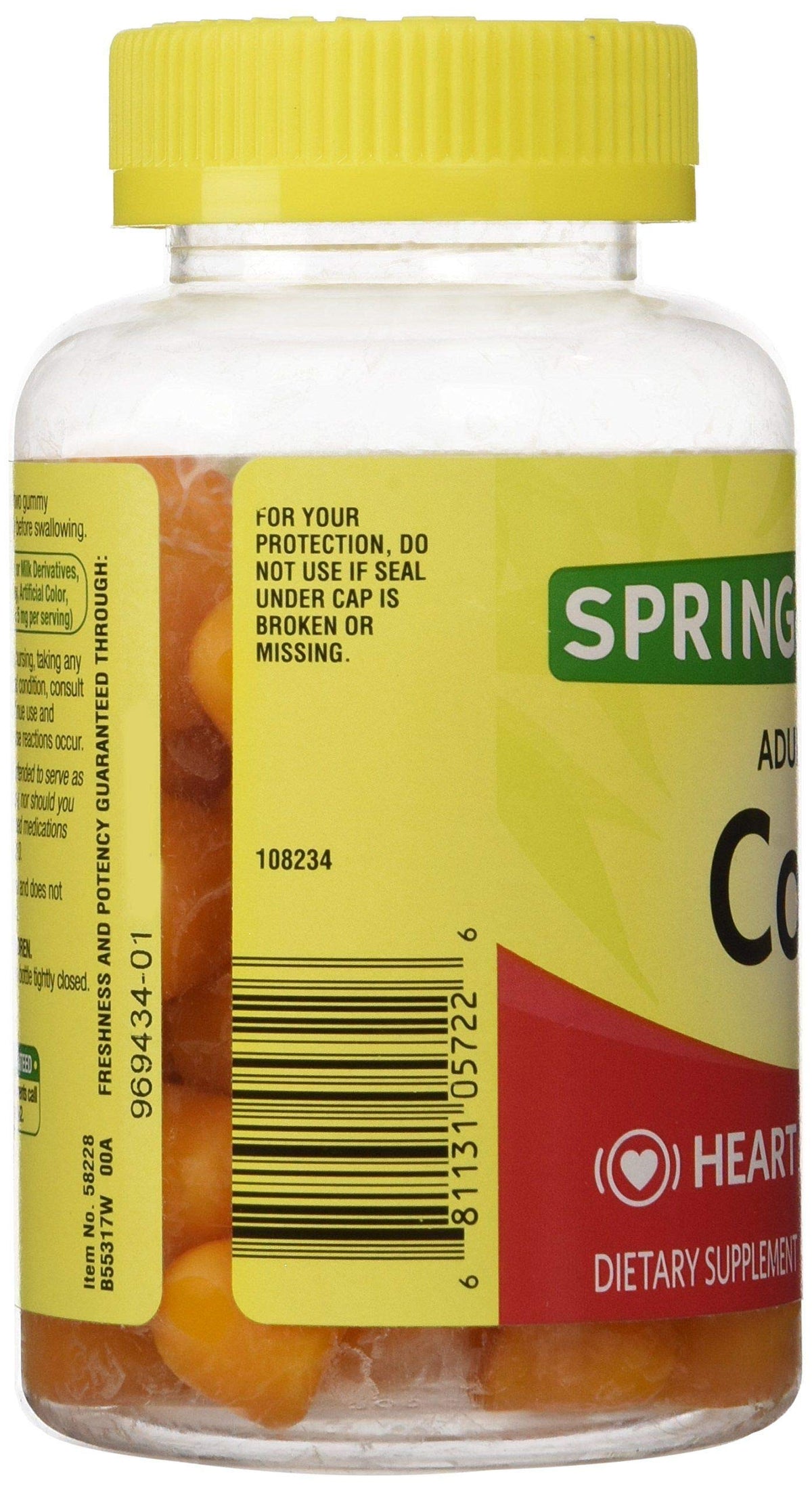 Spring Valley CoQ-10 200 mg Gummies for Heart Health - 60 Gummies - image 3