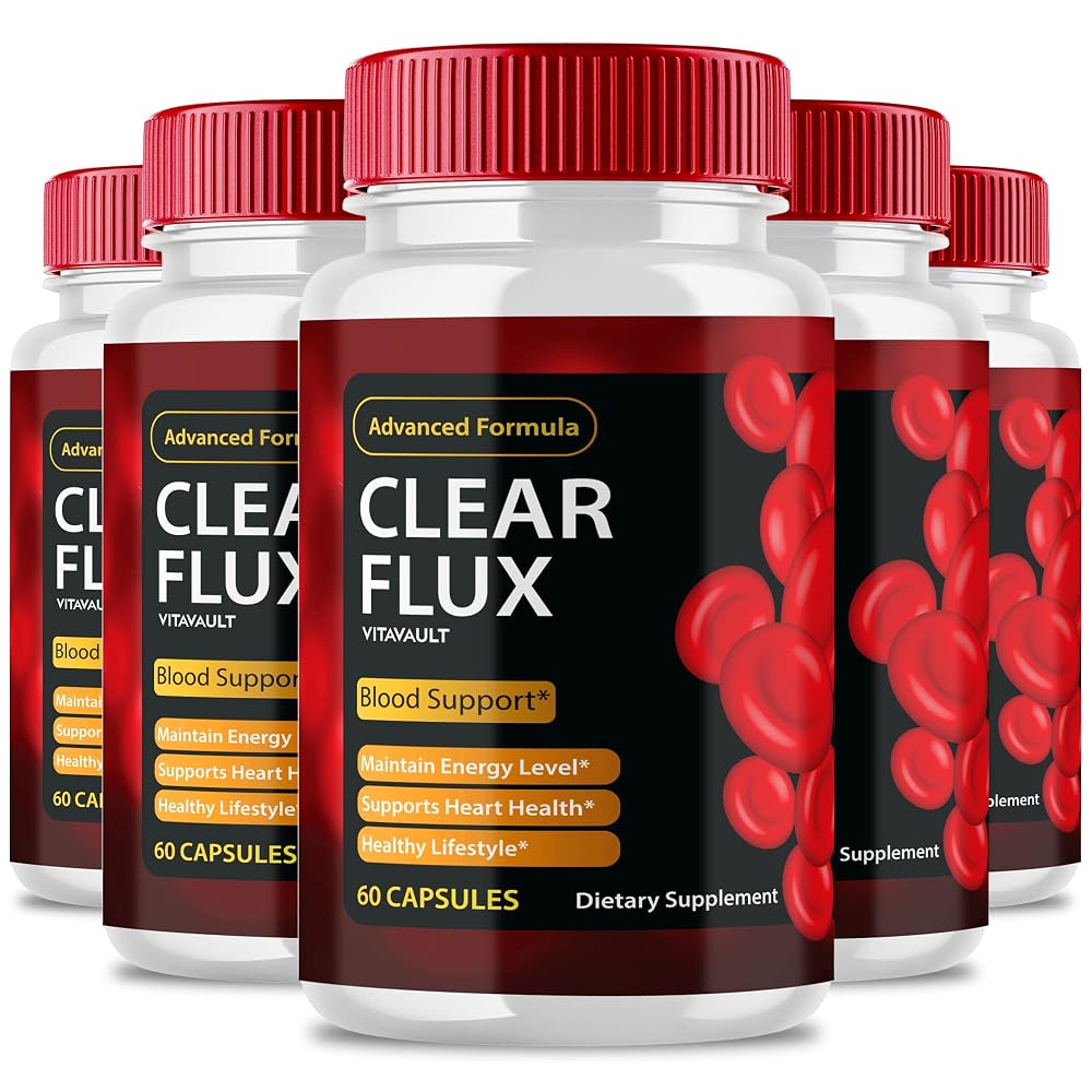 Vitavault Clear Flux Supplement for Circulation - 300 Capsules