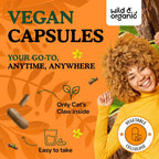 Wild & Organic Product Image Cat's Claw Herbal Supplement 1000 mg