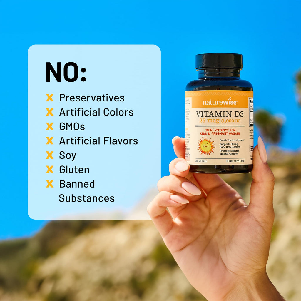 NatureWise Vitamin D3 Supplement, Immune Support