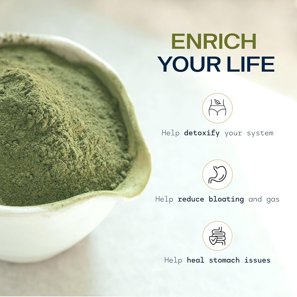 Stateside Growers Organic Wheatgrass Powder - 100% Whole-Leaf Powder