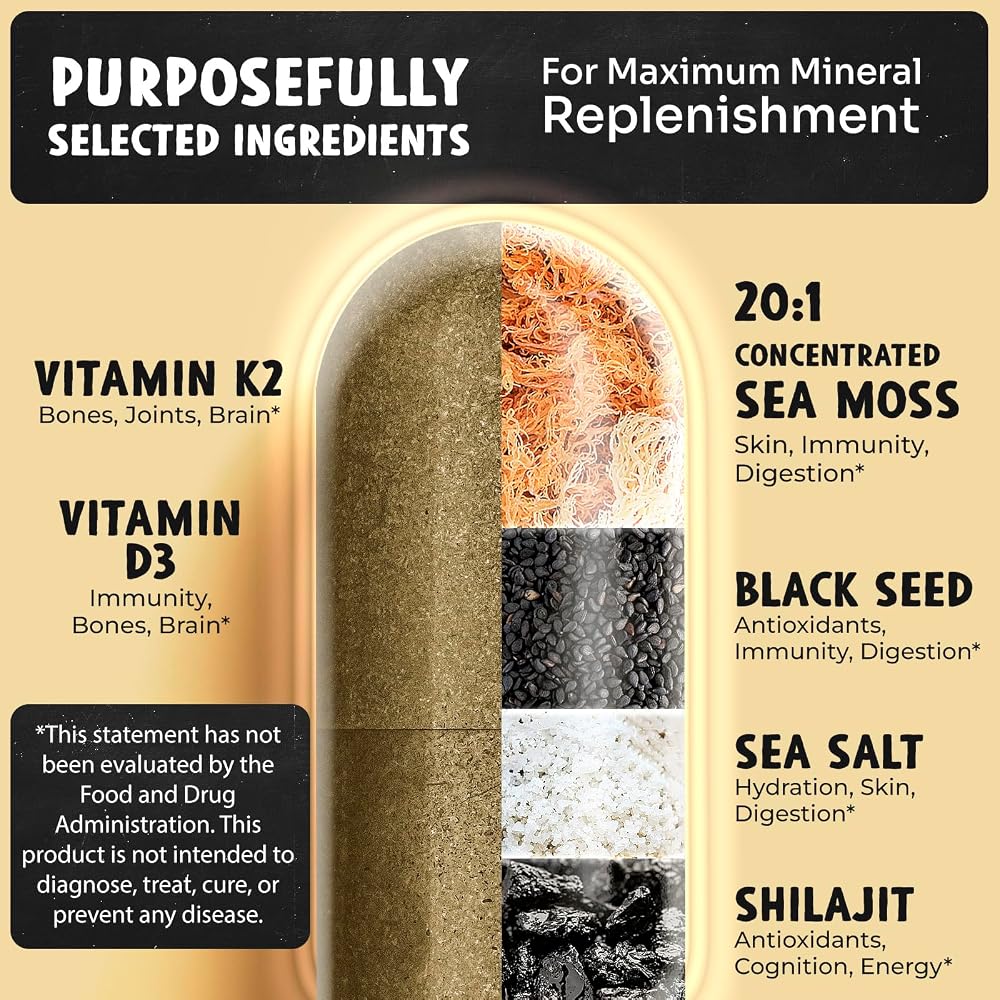 Maju Superfoods sea Moss Capsules