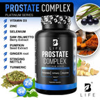 B Life Prostate Complex Saw Palmetto Supplement - 180 Capsules - image 2