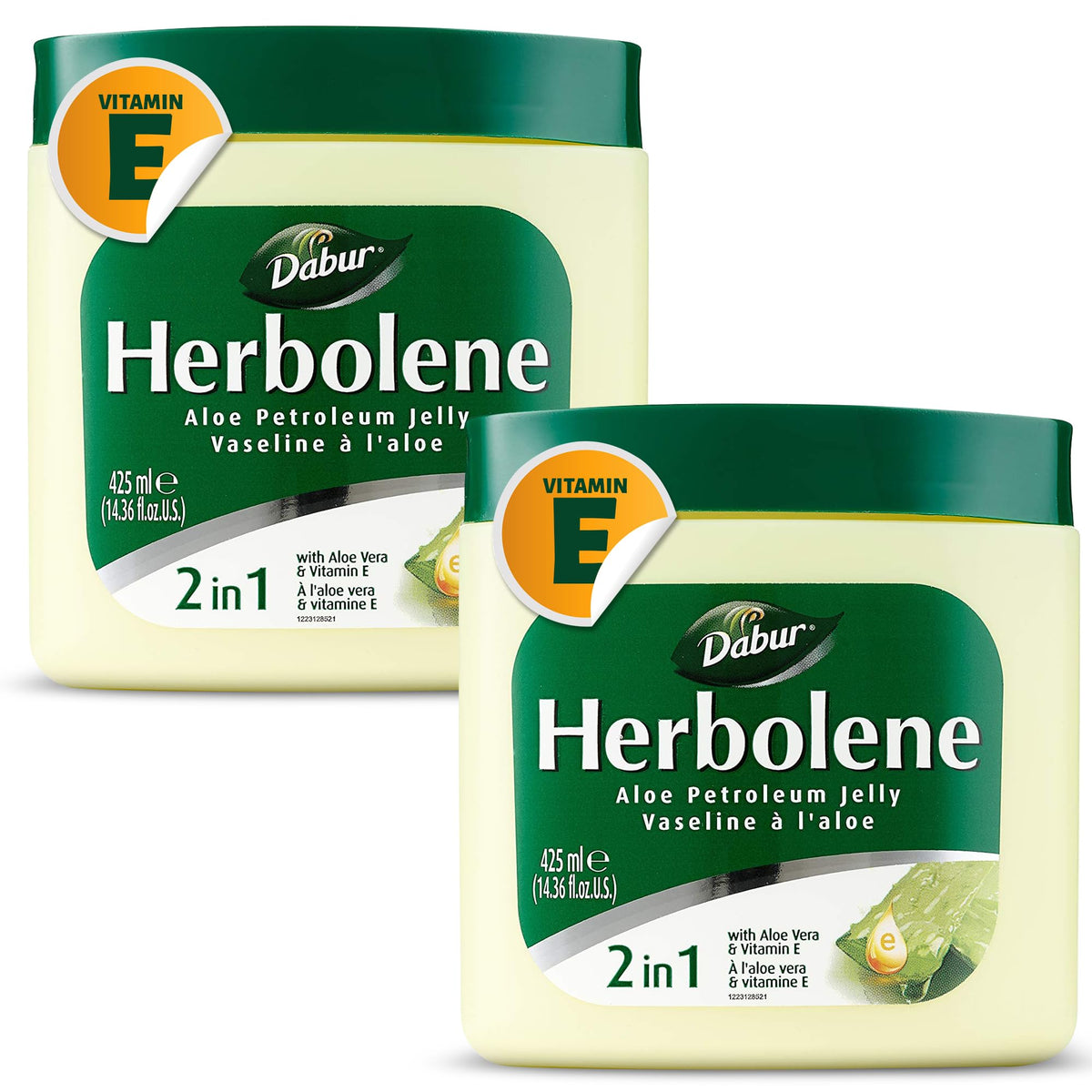 Dabur Herbolene Aloe Vera Gel Moisturizer - 2 Pack