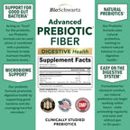 BioSchwartz Advanced Prebiotics Gut Health Supplement - 120 Capsules - image 3