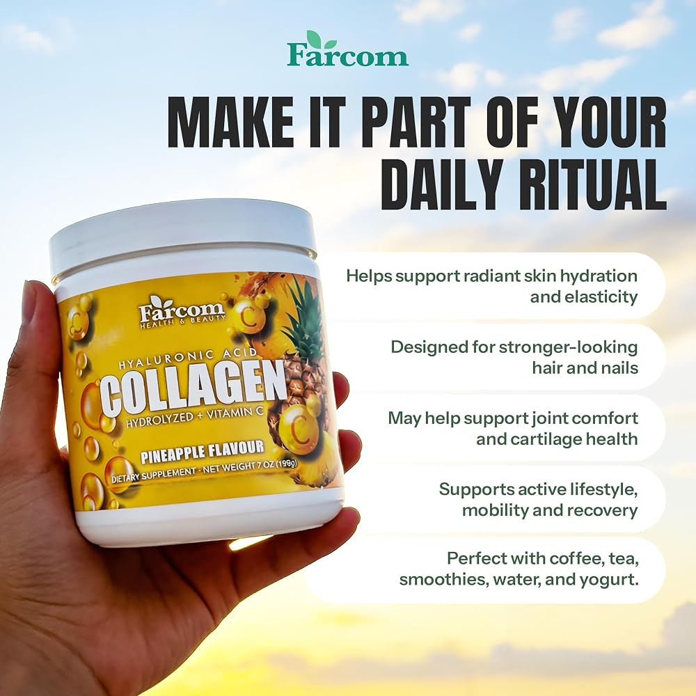Farcom Hyaluronic Acid Collagen Powder