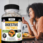 Kaya Naturals Digestive Enzymes with Probiotics - 180 Capsules - image 7